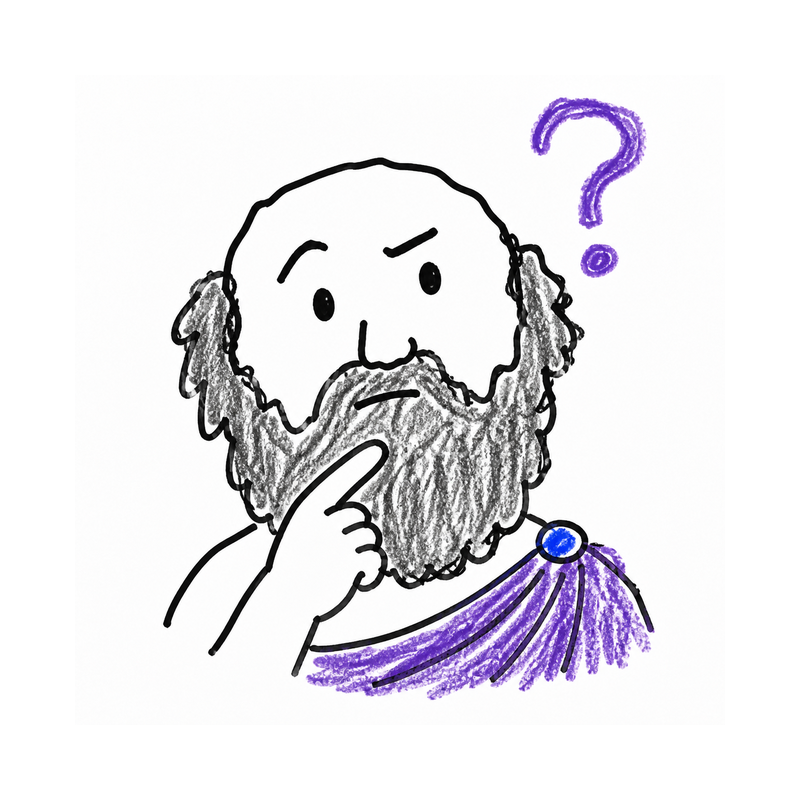Badly Drawn Philosophy channel profile artwork